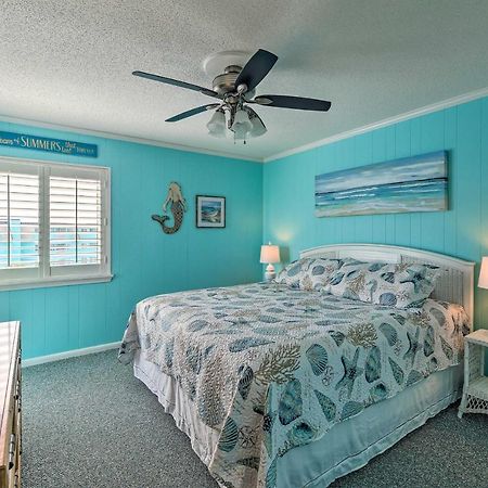 Beachfront Condo With Boardwalk And Pool Access! Atlantic Beach Bagian luar foto