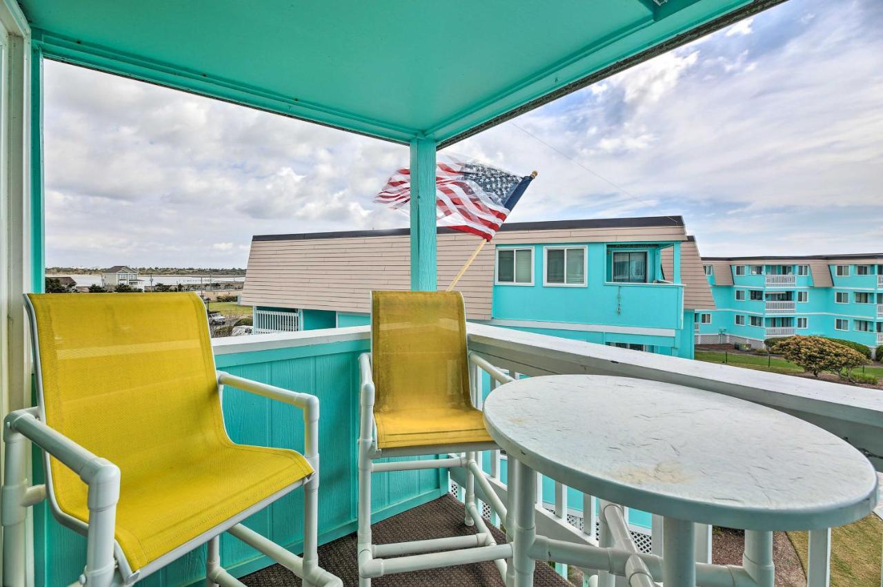 Beachfront Condo With Boardwalk And Pool Access! Atlantic Beach Bagian luar foto
