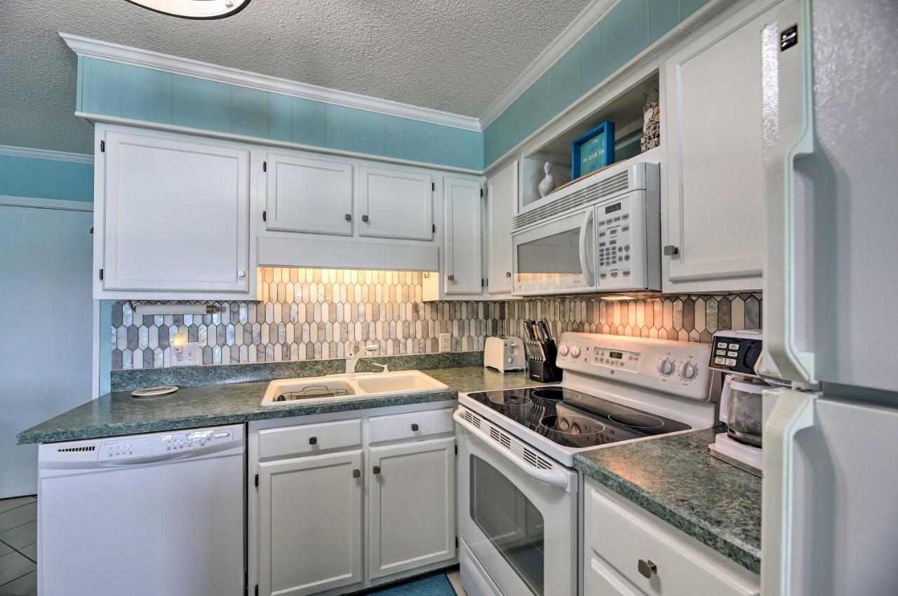 Beachfront Condo With Boardwalk And Pool Access! Atlantic Beach Bagian luar foto