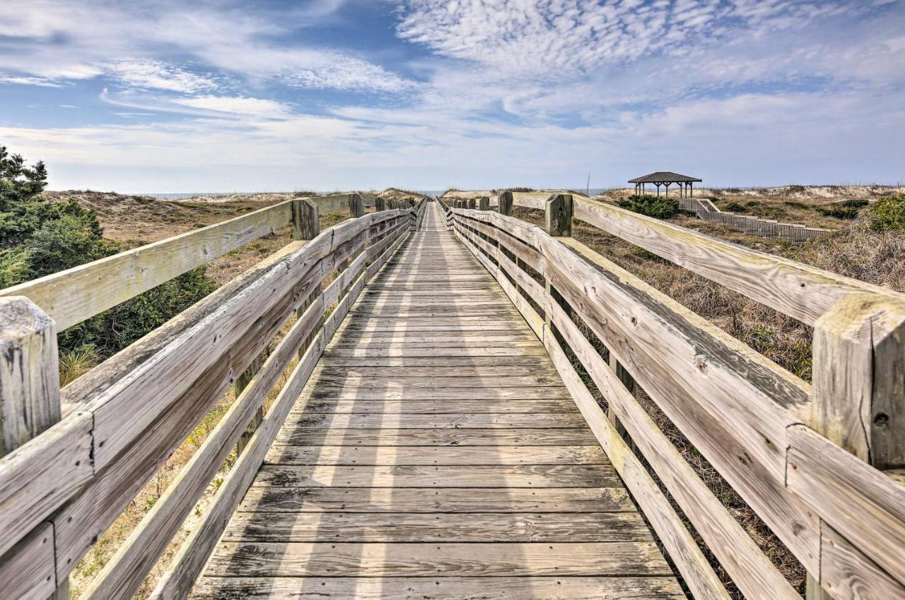 Beachfront Condo With Boardwalk And Pool Access! Atlantic Beach Bagian luar foto