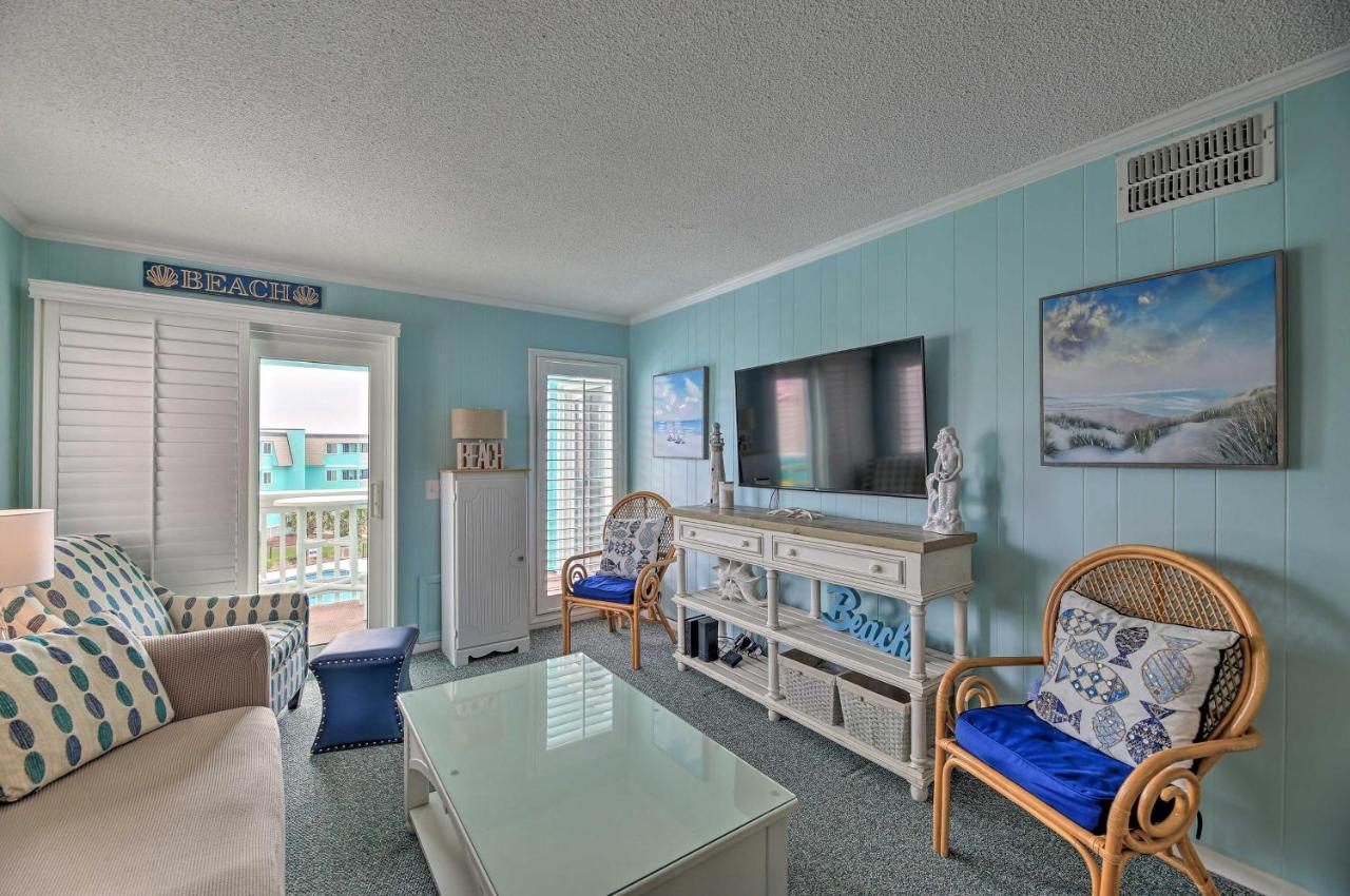 Beachfront Condo With Boardwalk And Pool Access! Atlantic Beach Bagian luar foto