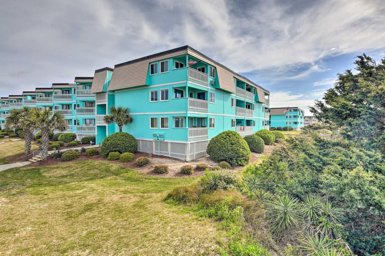 Beachfront Condo With Boardwalk And Pool Access! Atlantic Beach Bagian luar foto