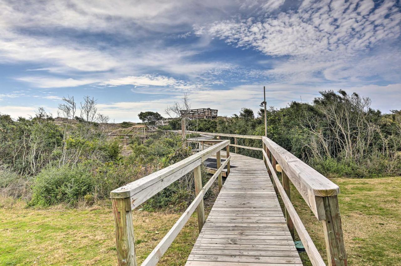 Beachfront Condo With Boardwalk And Pool Access! Atlantic Beach Bagian luar foto
