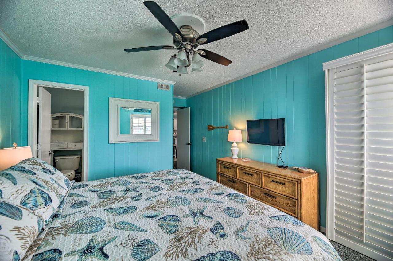Beachfront Condo With Boardwalk And Pool Access! Atlantic Beach Bagian luar foto